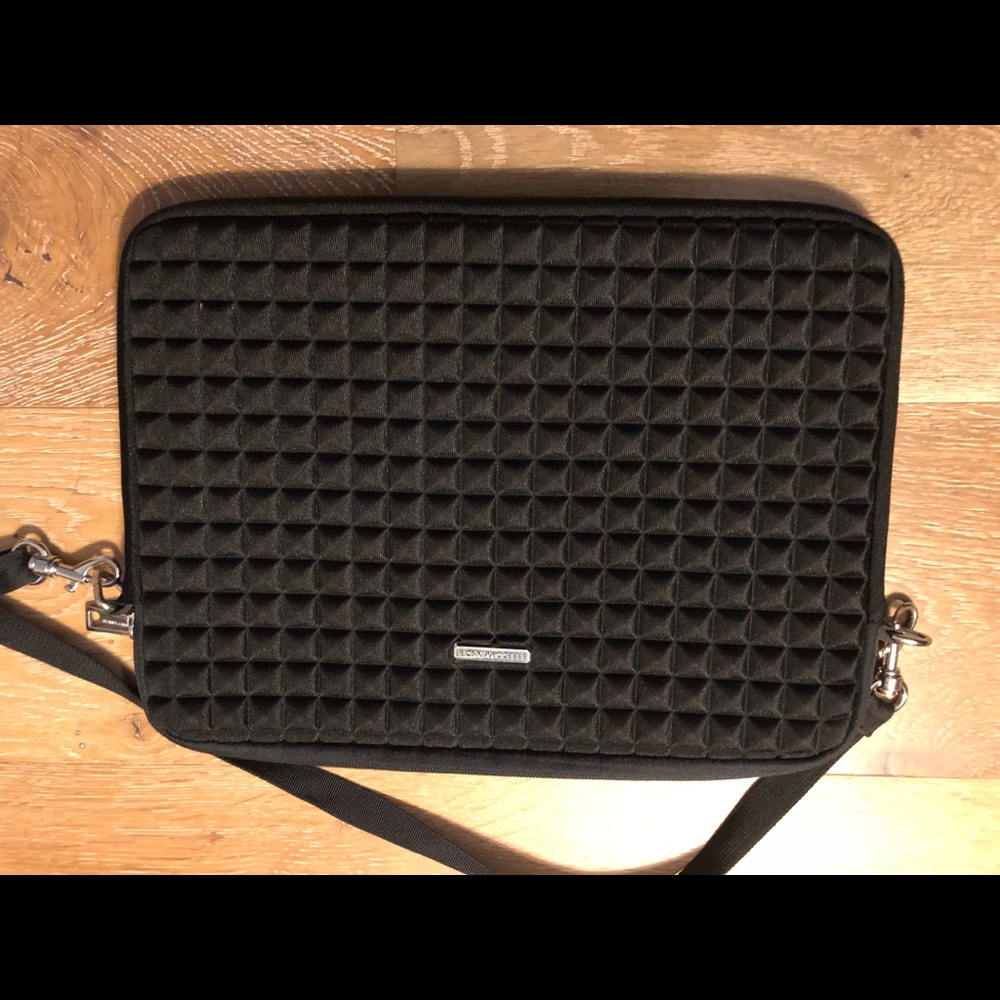 Rebecca Minkoff black 13 inch laptop case